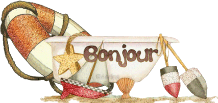 Gif animé bonjour